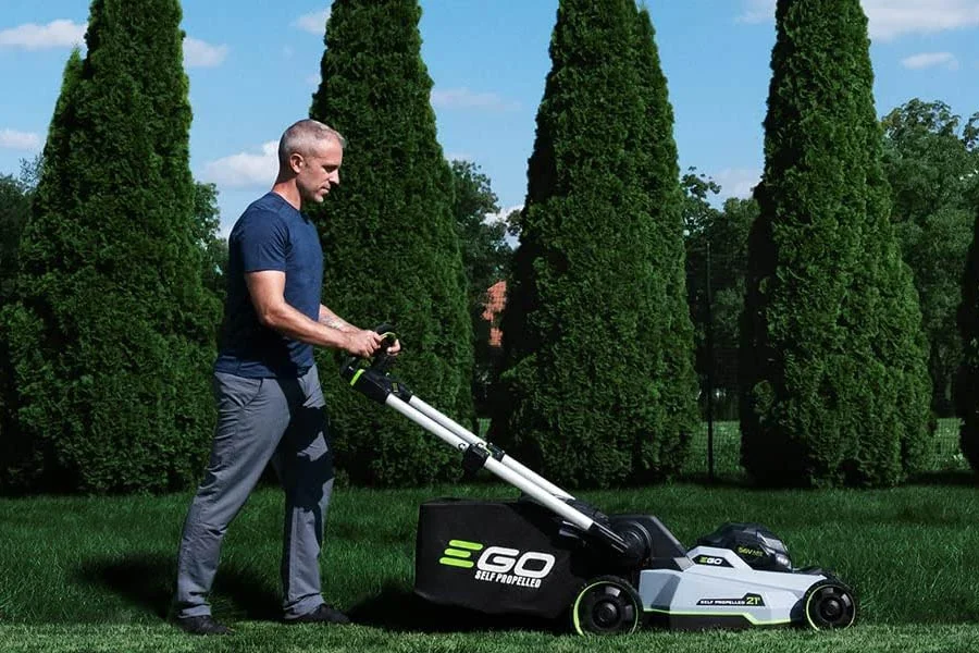 electronic mower